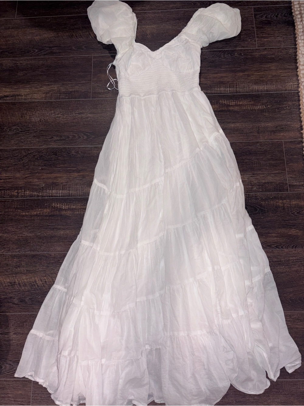 Free People Sundrenched Floral Tiered Maxi Sundress